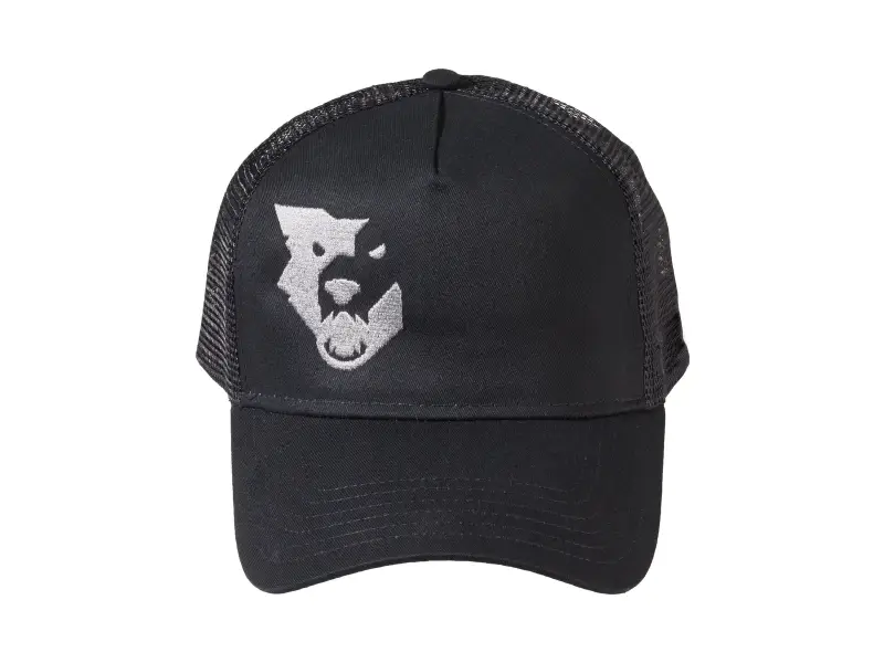 Wolf Tooth "Logo" Trucker Cap - Black