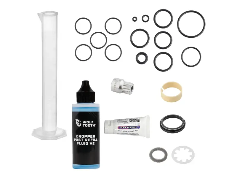 Wolf Tooth "Resolve rev2" Dropper Full Service Kit - 30.9 / 31.6mm