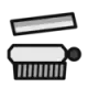 Brushes + Cloths