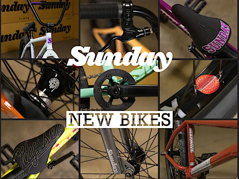 2027 Sunday Bikes: New BMX Bikes now available