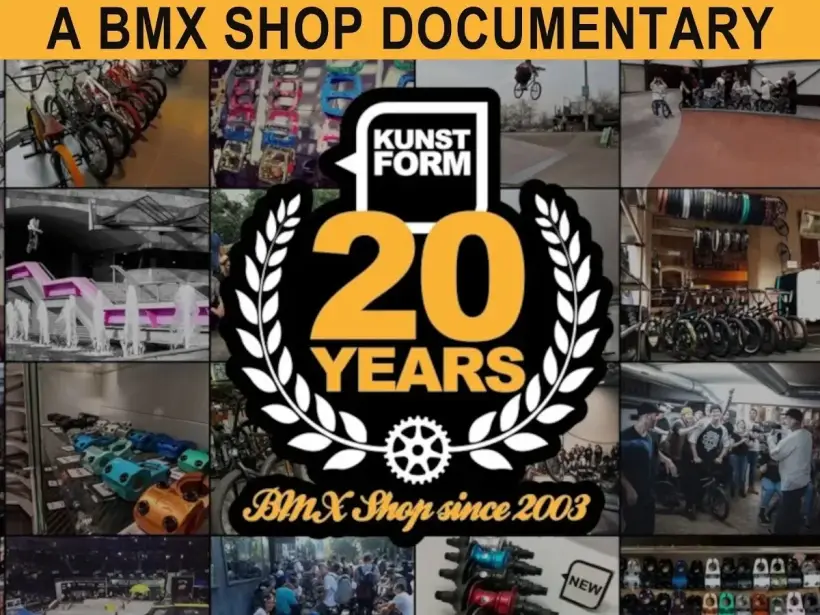 Online Video Premiere - Documentary 20 Years kunstform BMX Shop