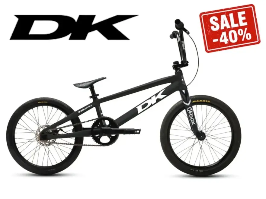 DK Zenith Disc Pro BMX Race Rad in Black, DK Race Räder im Sale