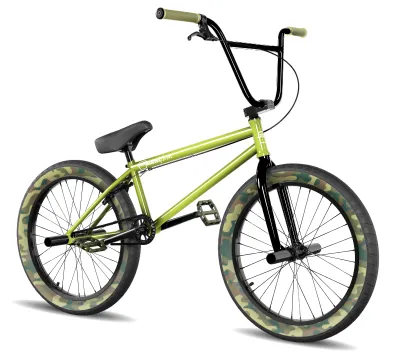 Fiend BMX "Type O" Custom BMX Bike - flat-green