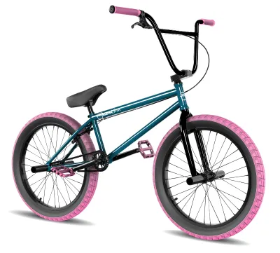 Kink Bikes "Curb" Custom BMX Rad - dunkelblau