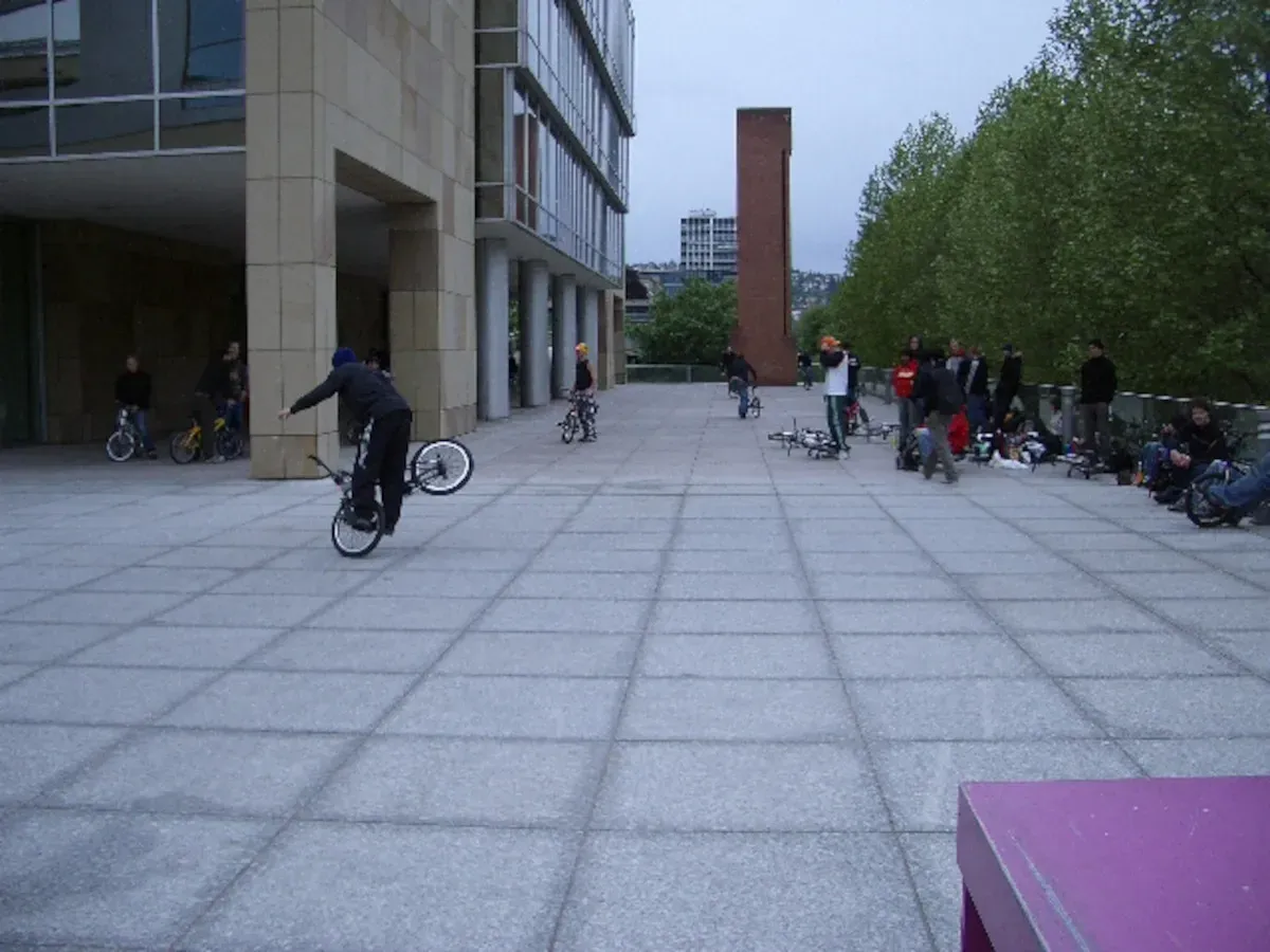Flatland on the plaza at the Haus der Geschichte