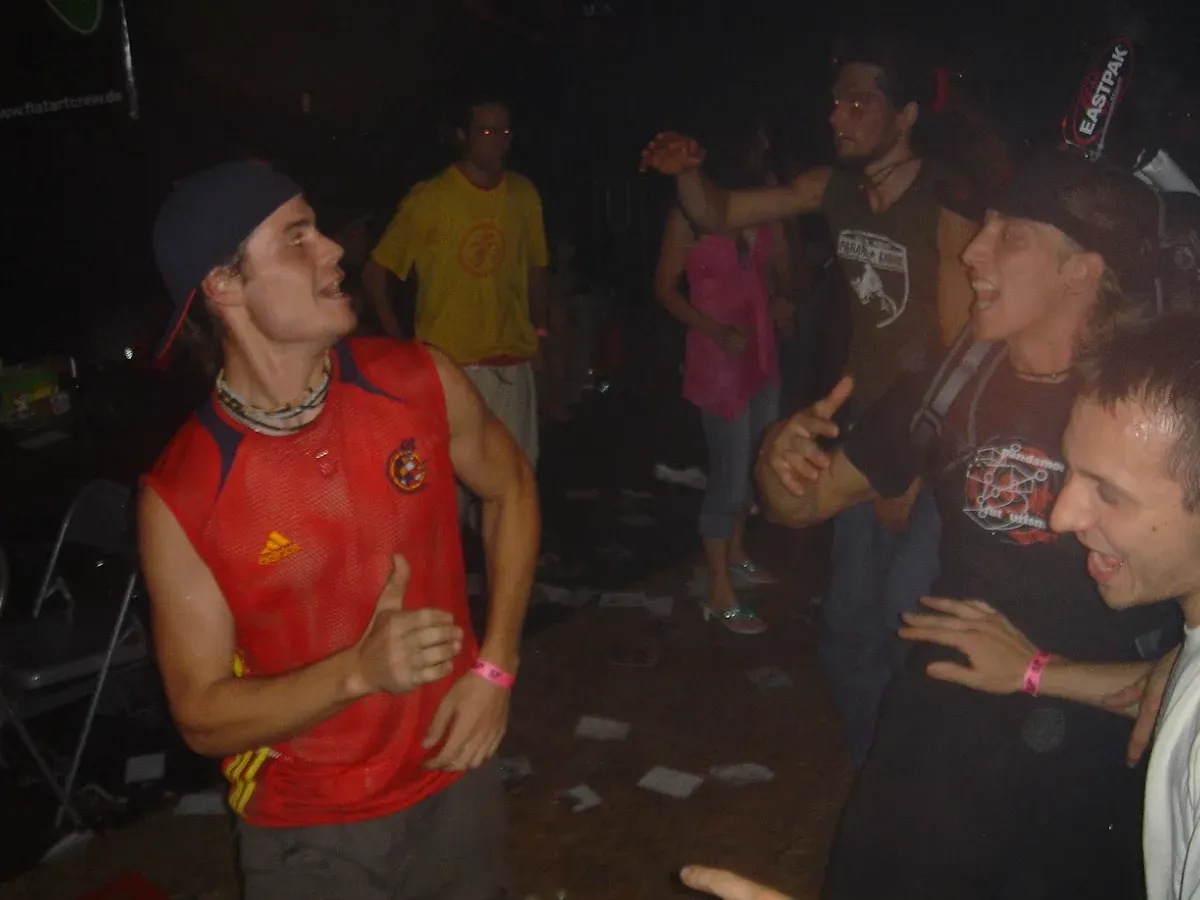 A party after the contest