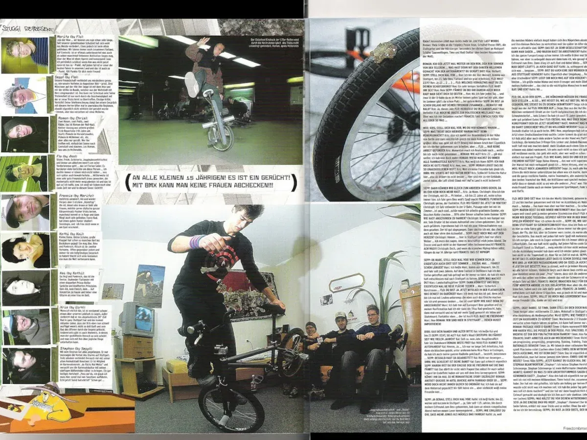 Another spread from the magazine