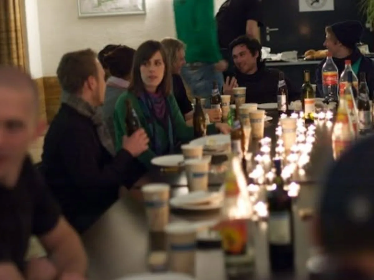 The kunstform Christmas party in 2009