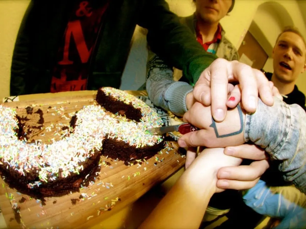 All hands on the cake: three years of the store