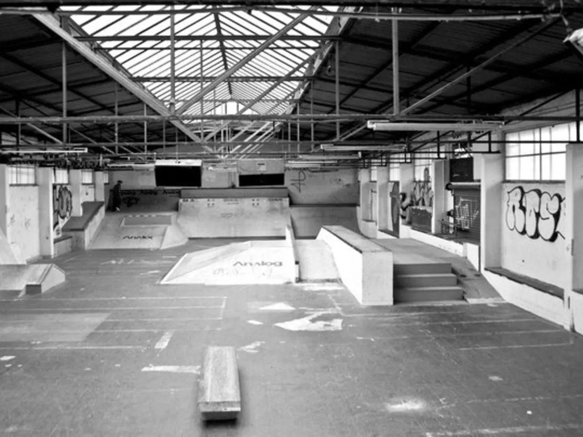 The Boost skate hall in Stuttgart Bad Cannstatt