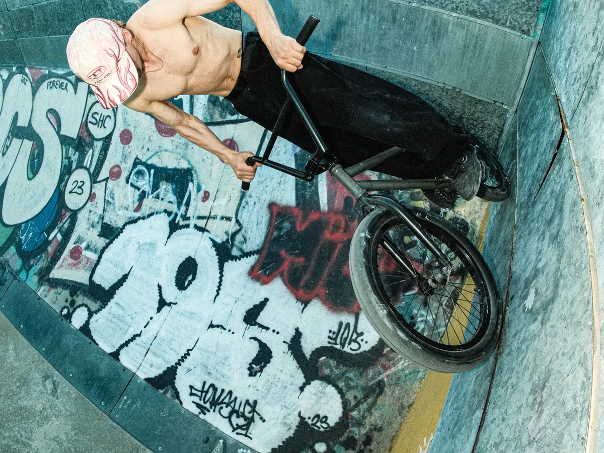 Jan Bisanz in the bowl