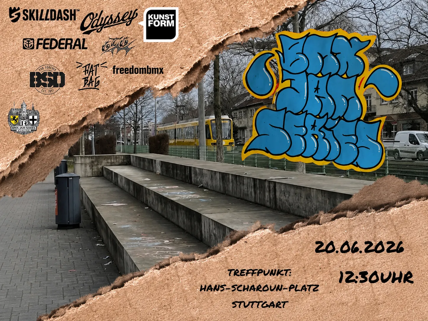 BMX Street Jam 2026 in Stuttgart by BMX Jam Series