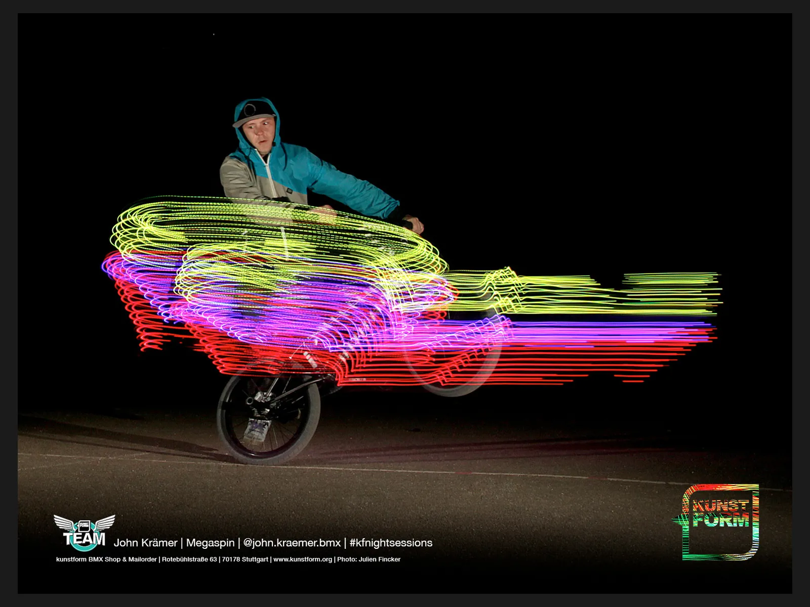 LED-Kampagne 2015: John Krämer, Megaspin
