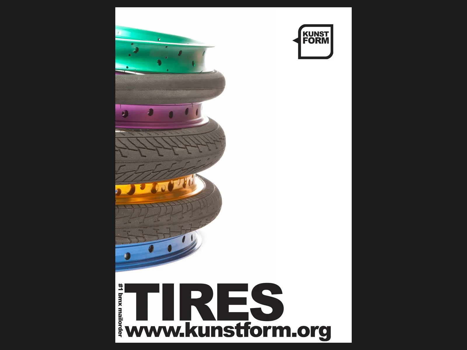 Poster 2010: Tires, Reifen und Felgen in allen Farben