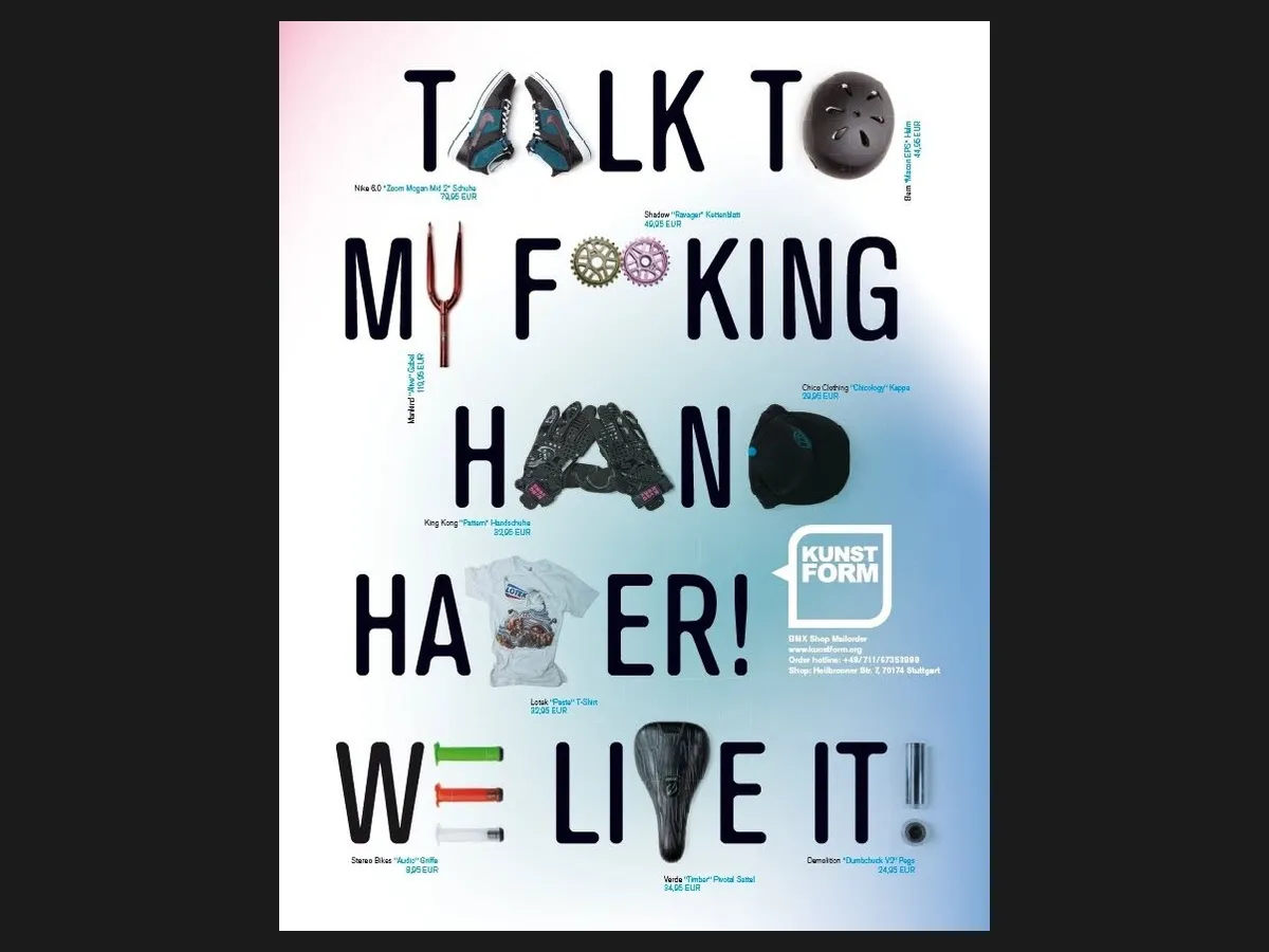Talk to my hand, hater, we live it, 2008