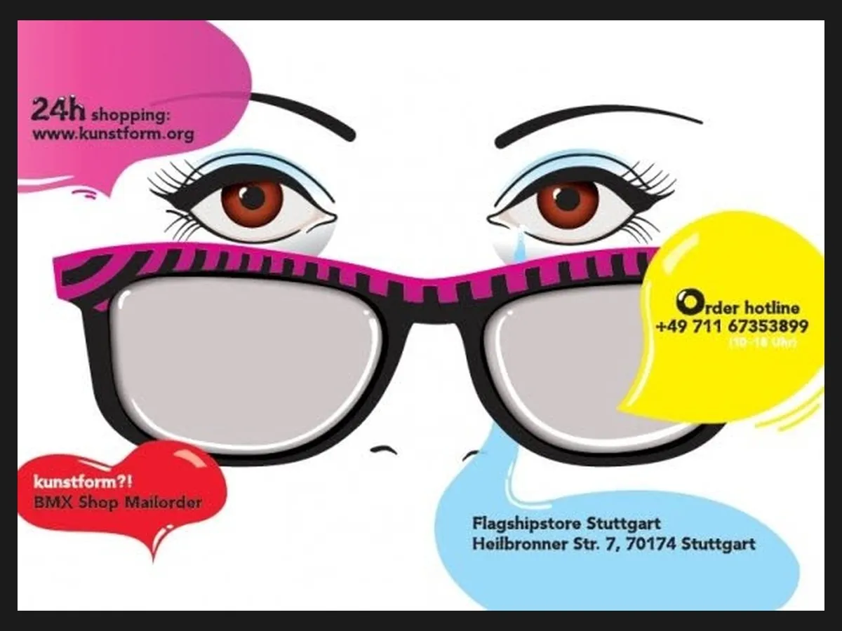 Motiv 2009: eine Brille