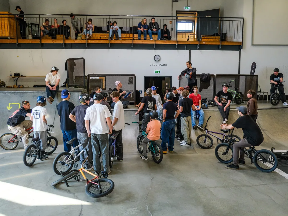 Riders Briefing beim Stuttpark BMX Jam 2026