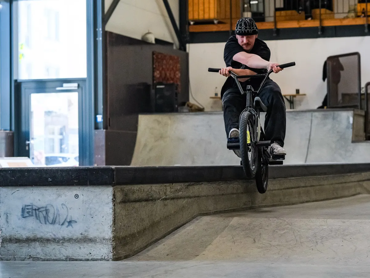 Florian Förster beim Stuttpark BMX Jam 2026