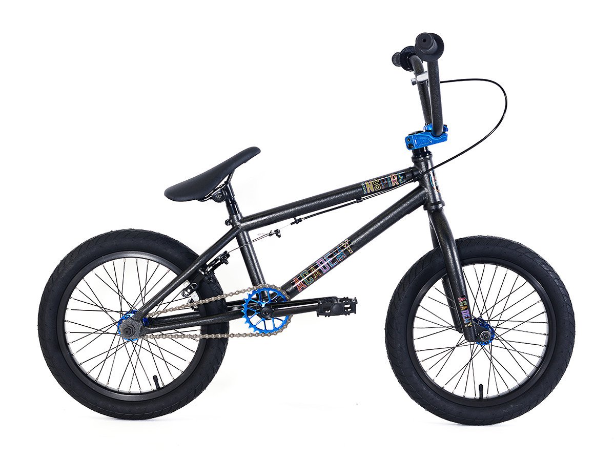 Academy BMX "Inspire 16" 2018 BMX Bike 16 Inch Metal Black/Blue kunstform BMX Shop