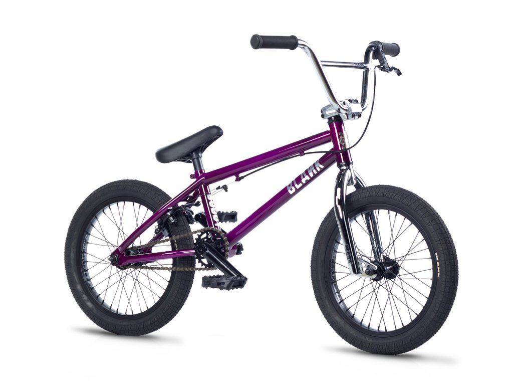 BLANK Bikes "Buddy 16" 2016 BMX Bike Vivid Purple kunstform BMX