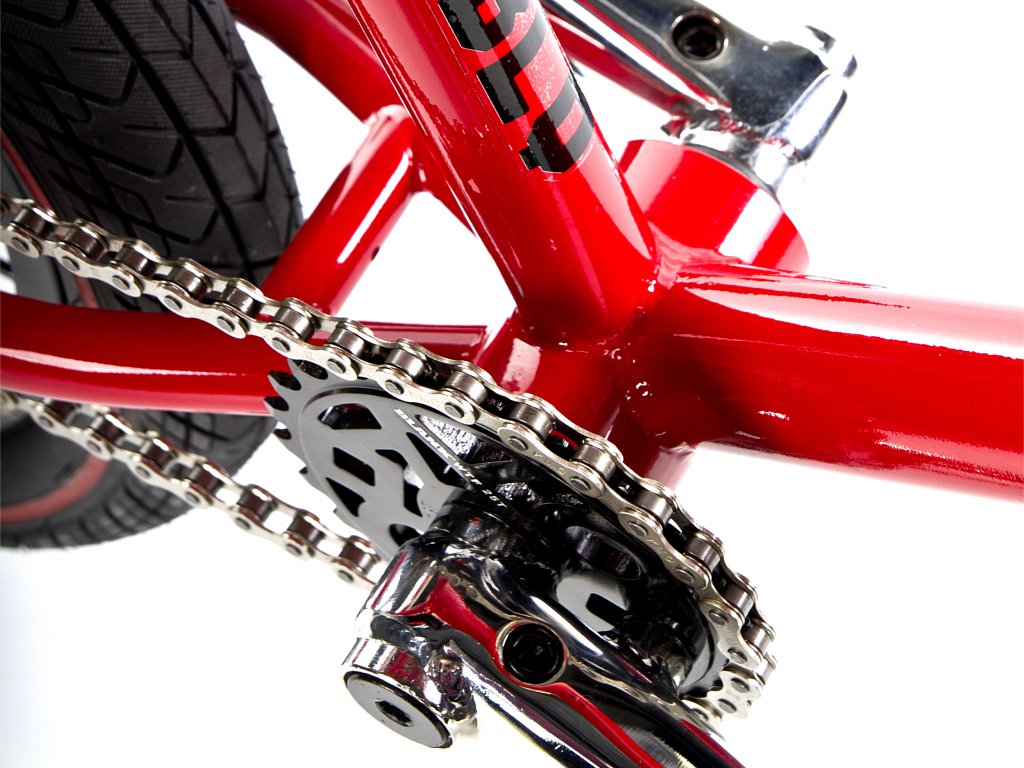 BLANK Bikes "Diablo" 2016 BMX Bike Gloss Two Tone Red kunstform BMX