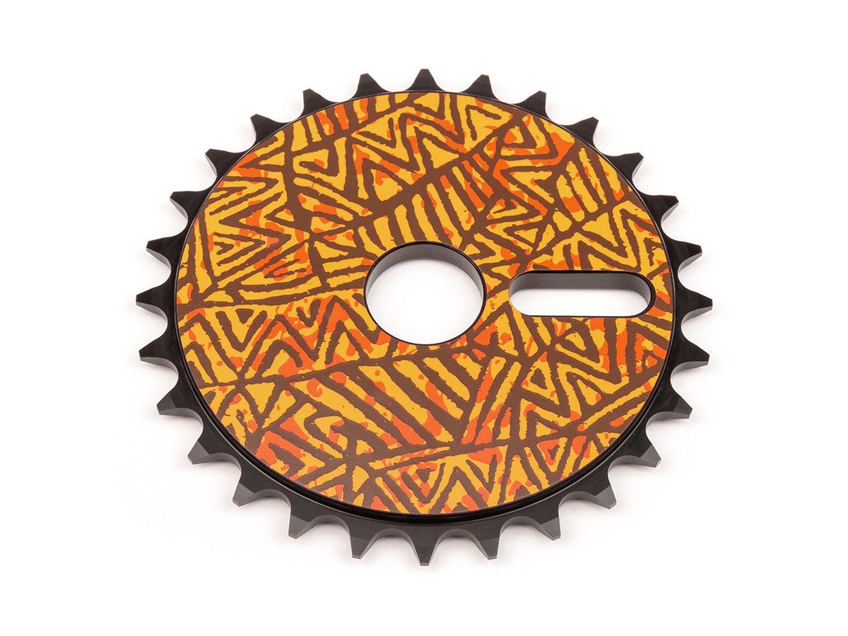 BSD STICKER BOMB SPROCKET 25T BLACK OR POLISH BMX BIKE SPROCKETS FIT CULT PRIMO