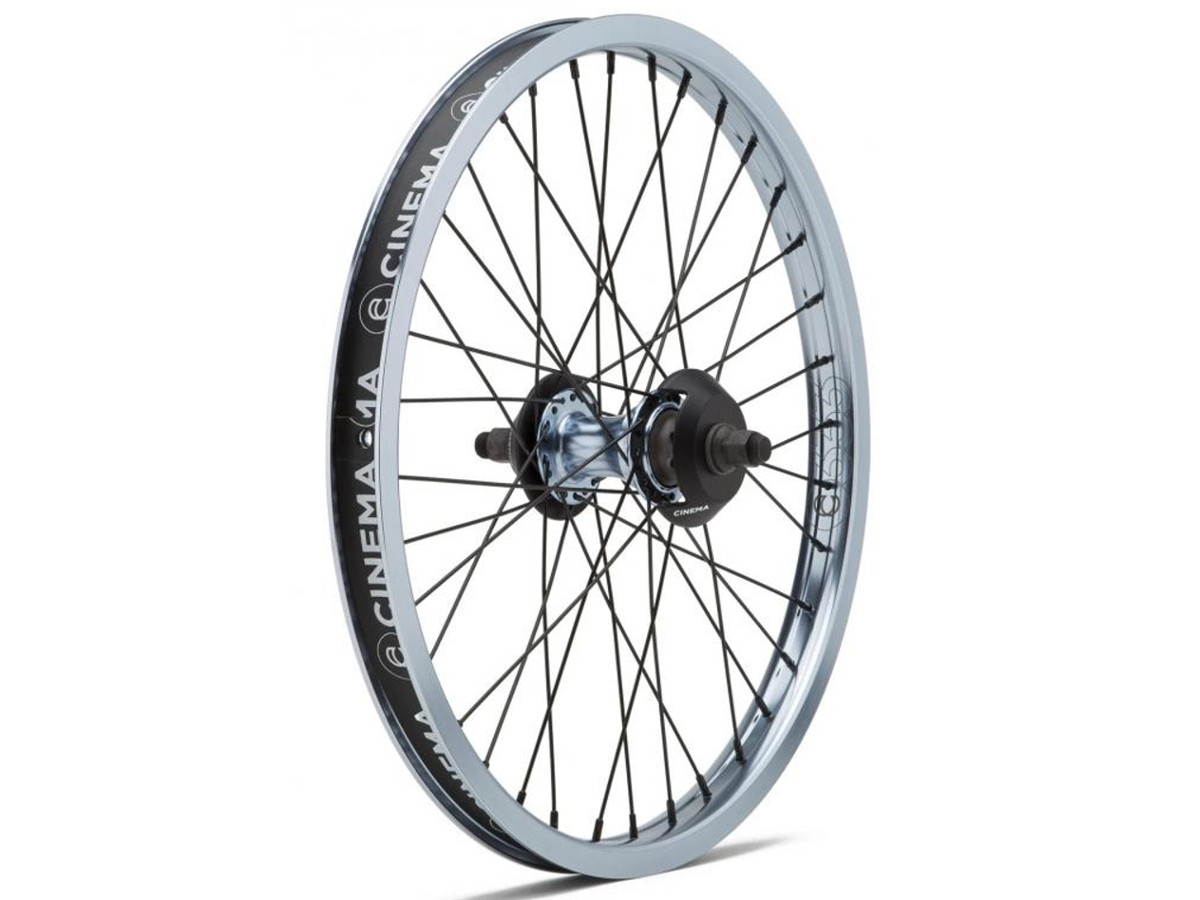 rear wheel with cassette