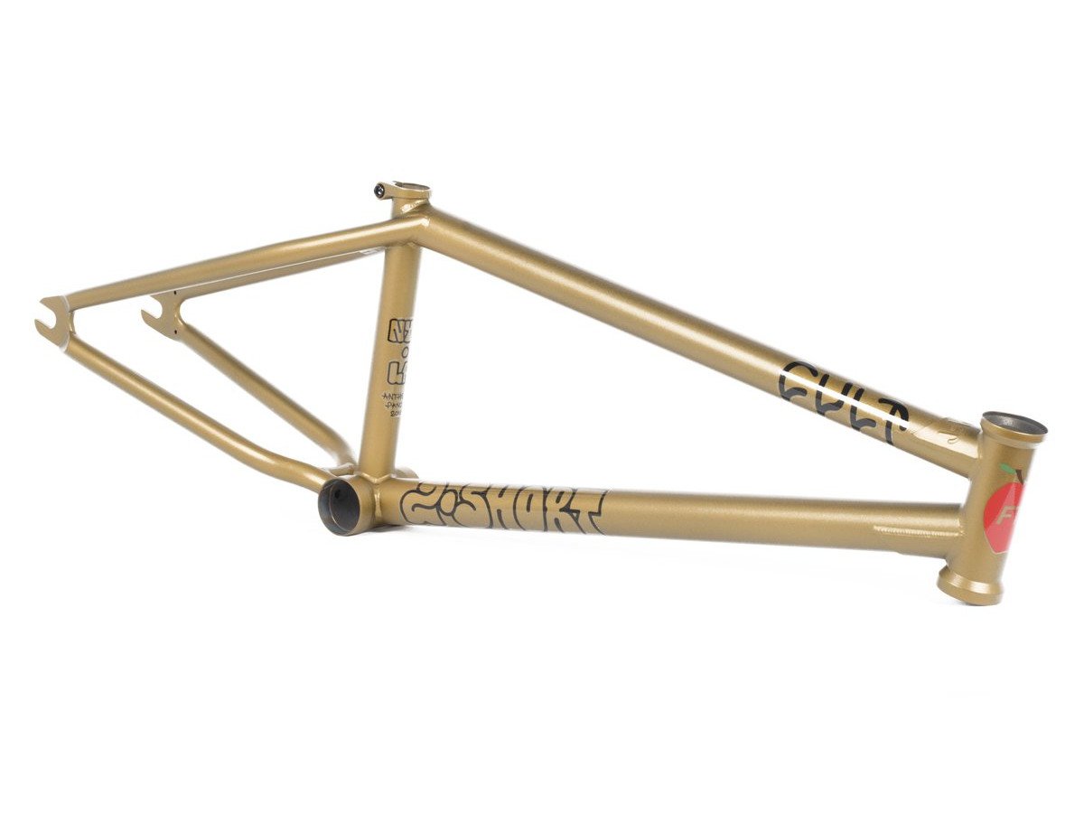 Cult "Anthony Panza 2 Short" 2019 BMX Rahmen Brakeless kunstform BMX Shop & Mailorder