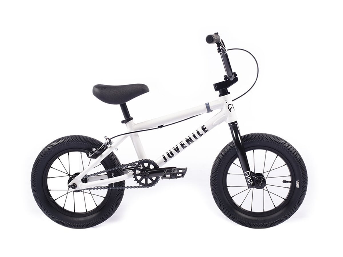 all white bmx bike