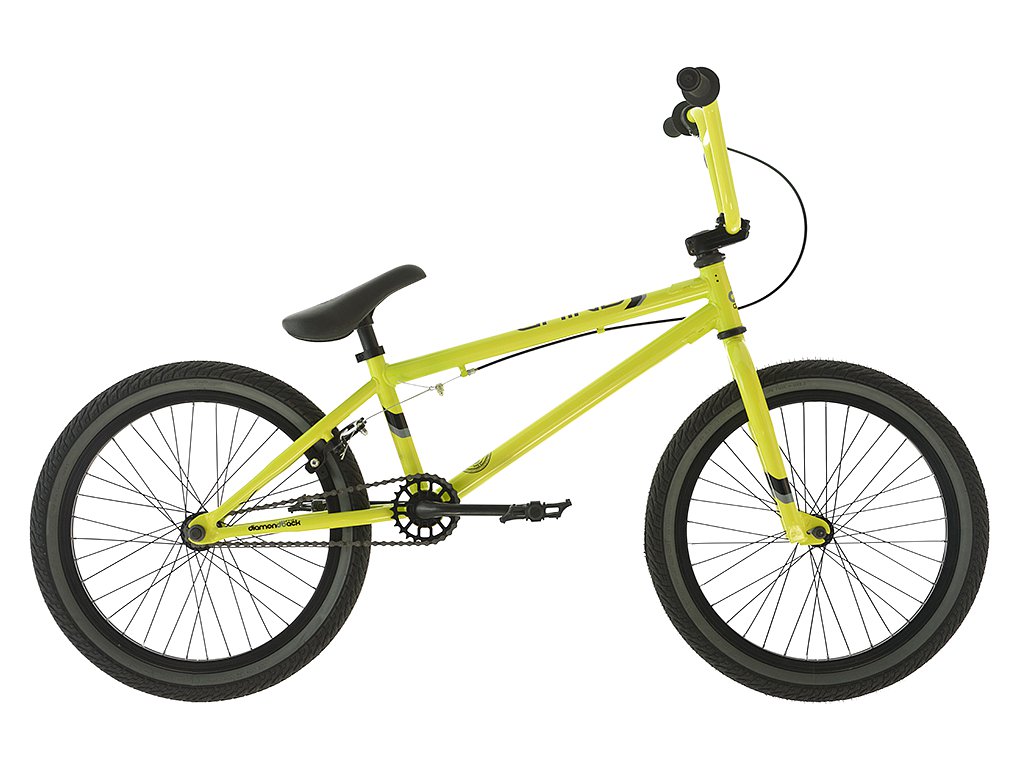 bmx bike yellow and black