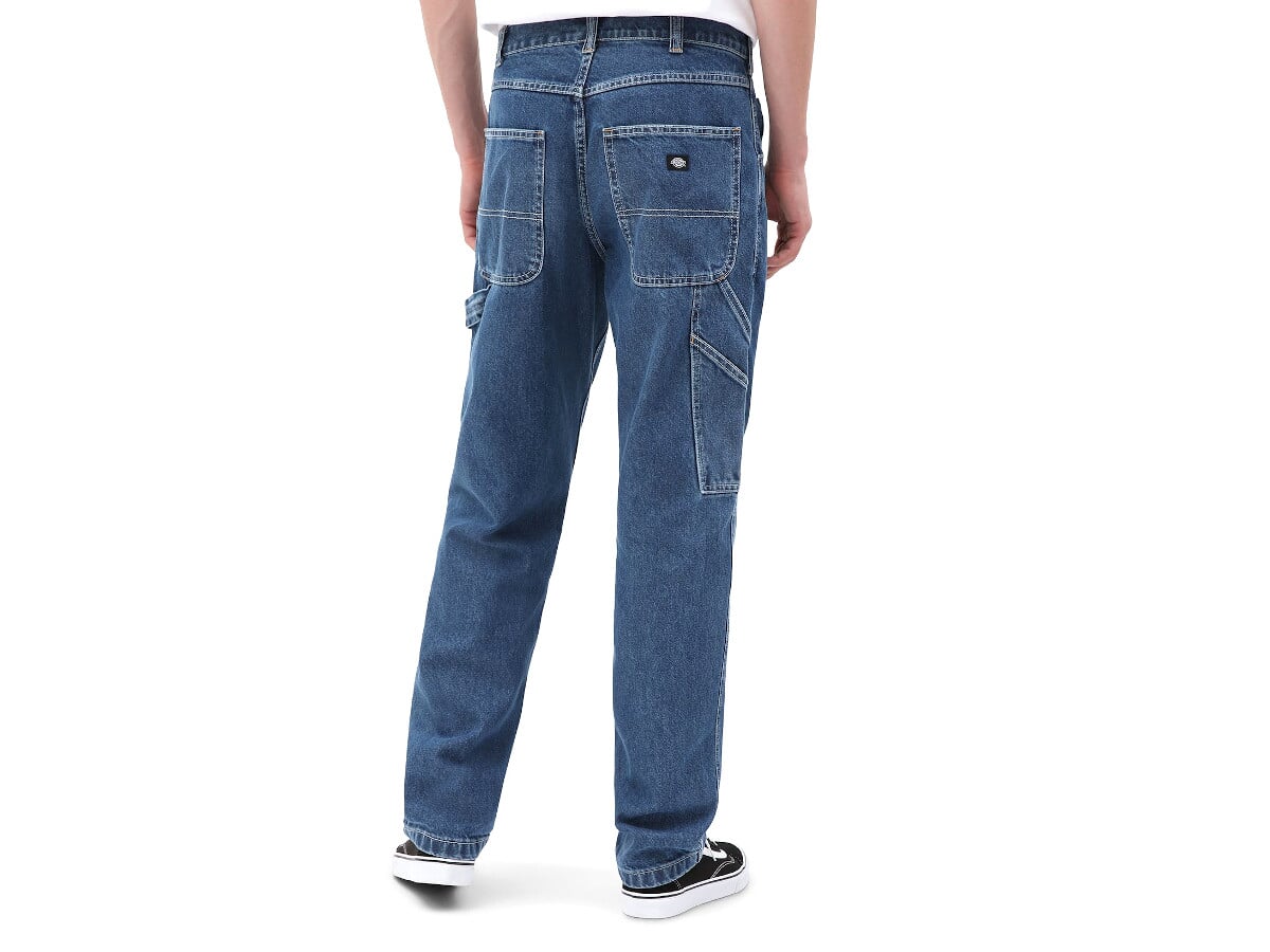 blue carpenter pants
