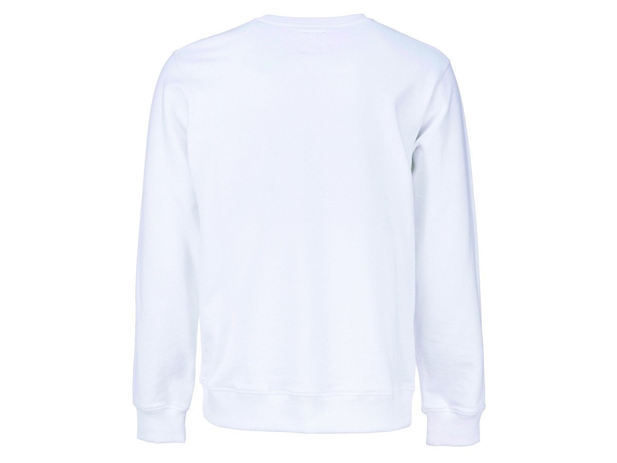 white pullover sweater