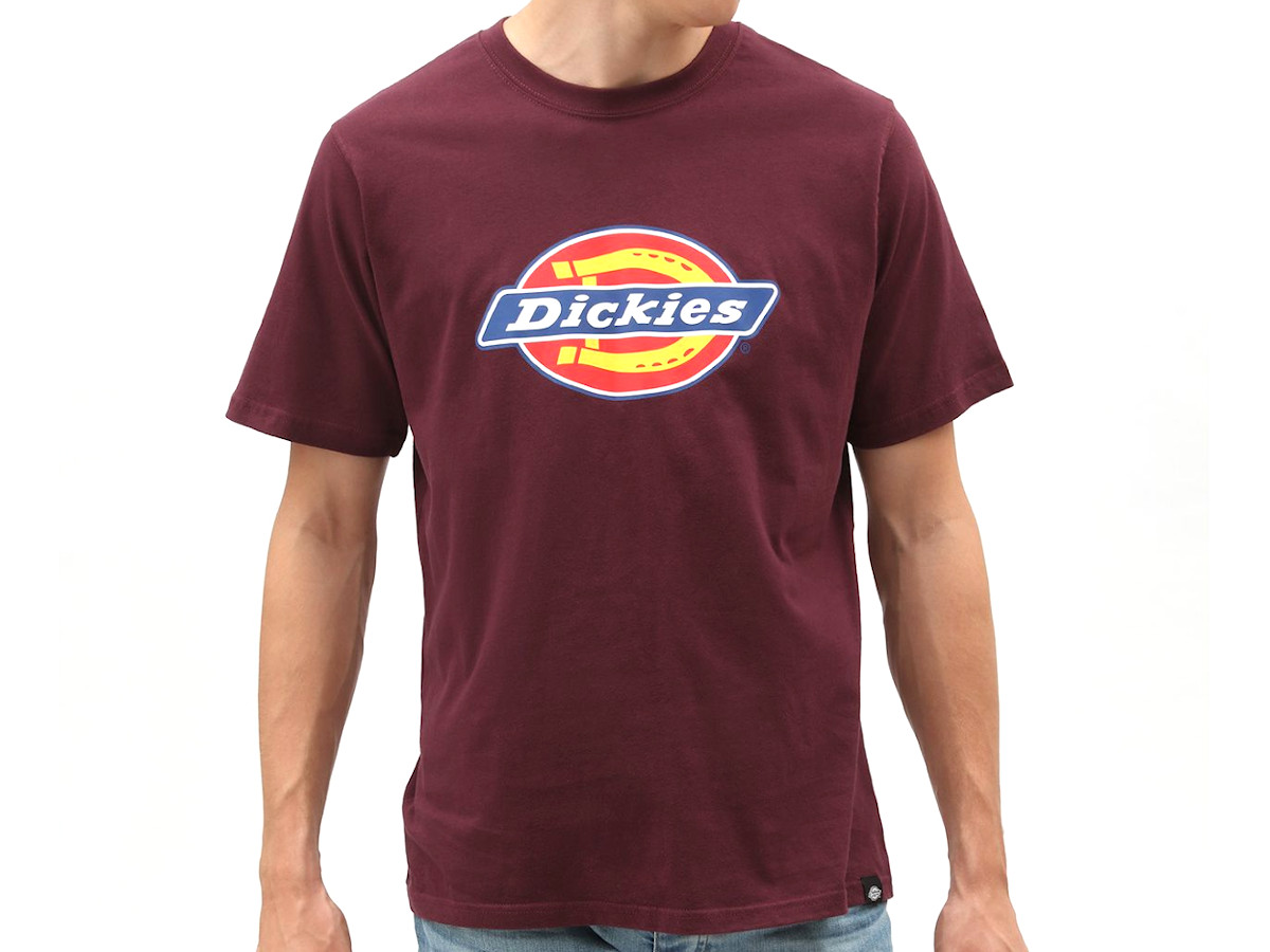 bekendtskab teater tilbage Dickies "Horseshoe Tee" T-Shirt - Maroon | kunstform BMX Shop & Mailorder -  worldwide shipping