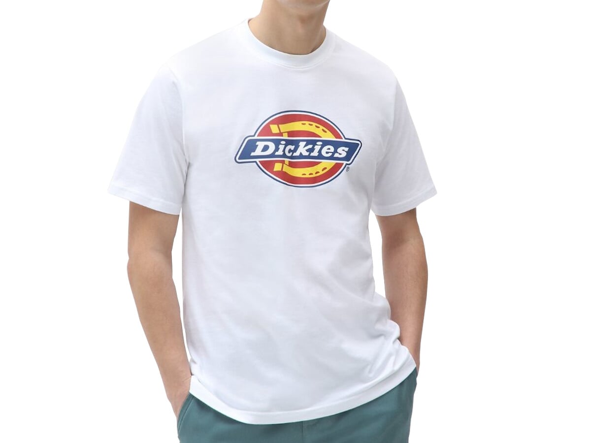 Dickies "Icon Logo Tee" T-Shirt - White | kunstform BMX Shop & - worldwide shipping