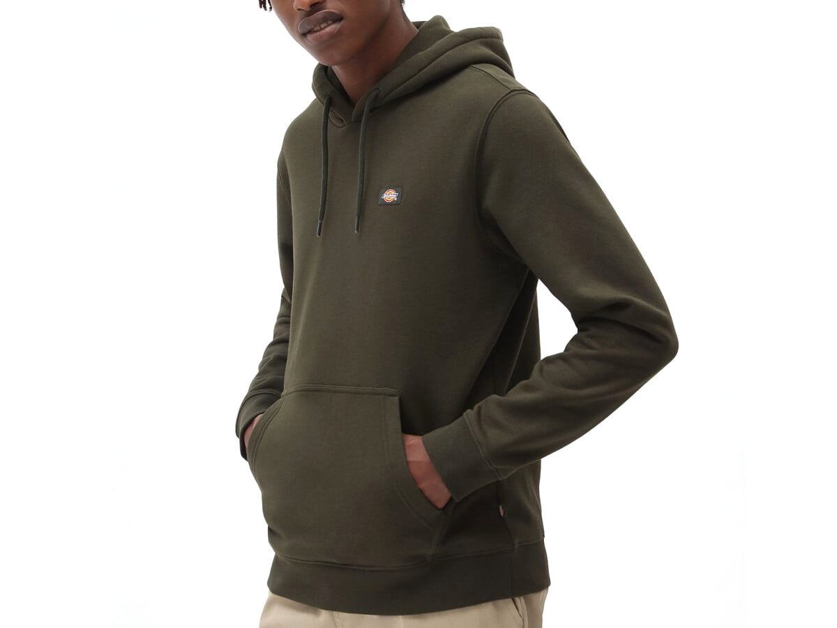 Dickies Oakport Hooded Pullover - Olive Green