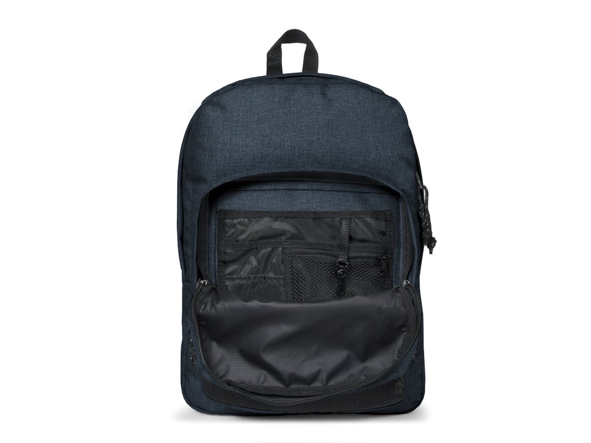 Eastpak Pinnacle Backpack Triple Denim kunstform BMX Shop Mailorder worldwide shipping