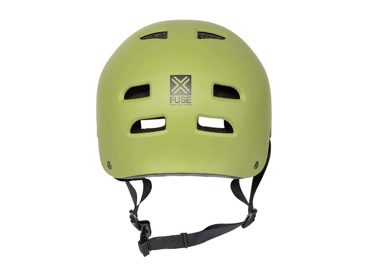 Klacht Vrijlating Paine Gillic FUSE "Alpha" BMX Helmet - Satin Olive | kunstform BMX Shop & Mailorder -  worldwide shipping