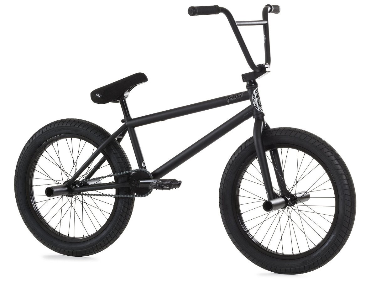 black bmx bike