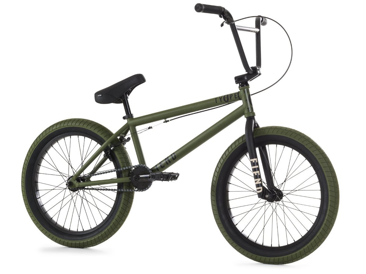 bmx green bike