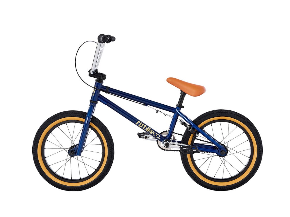 Fit Bike Co. "Misfit 16" 2021 BMX Bike 16 Inch Trans Navy Blue