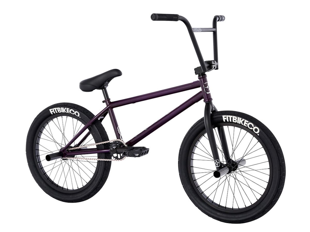 Fit Bike Co. "STR FC" 2021 BMX Rad Trans Matte Purple Freecoaster