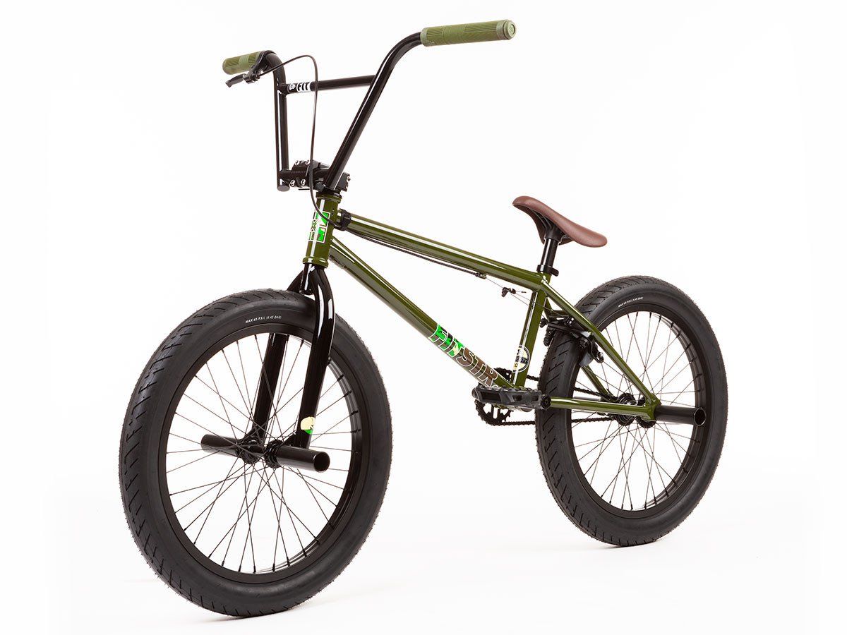 bmx green bike