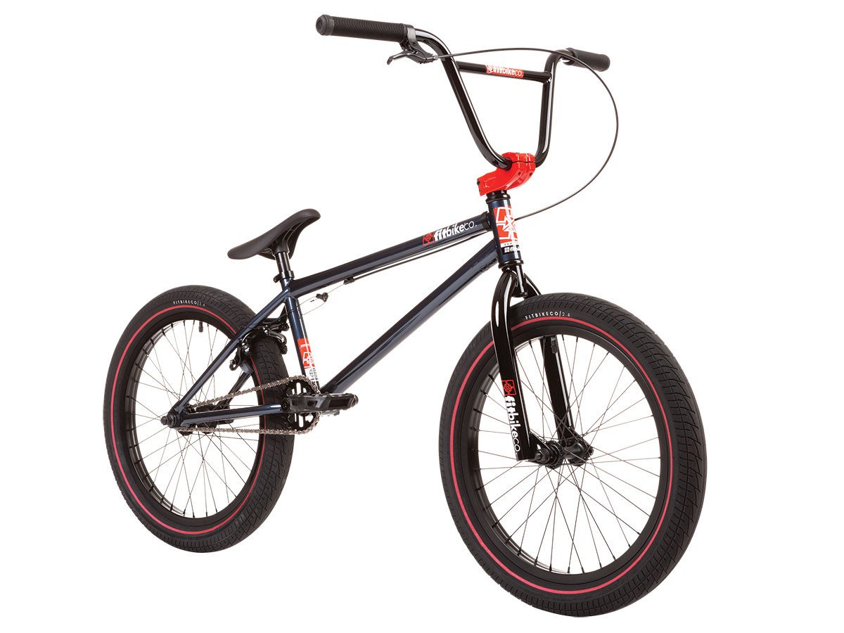 grey bmx bike