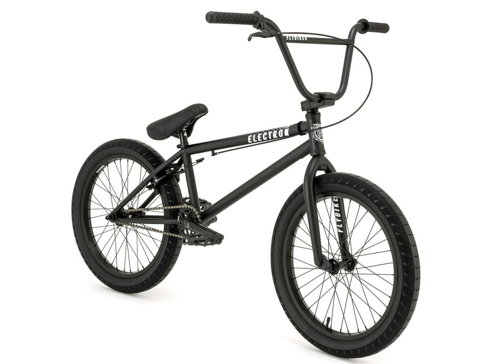 Flybikes "Electron" 2019 BMX Rad Flat Black RHD kunstform BMX