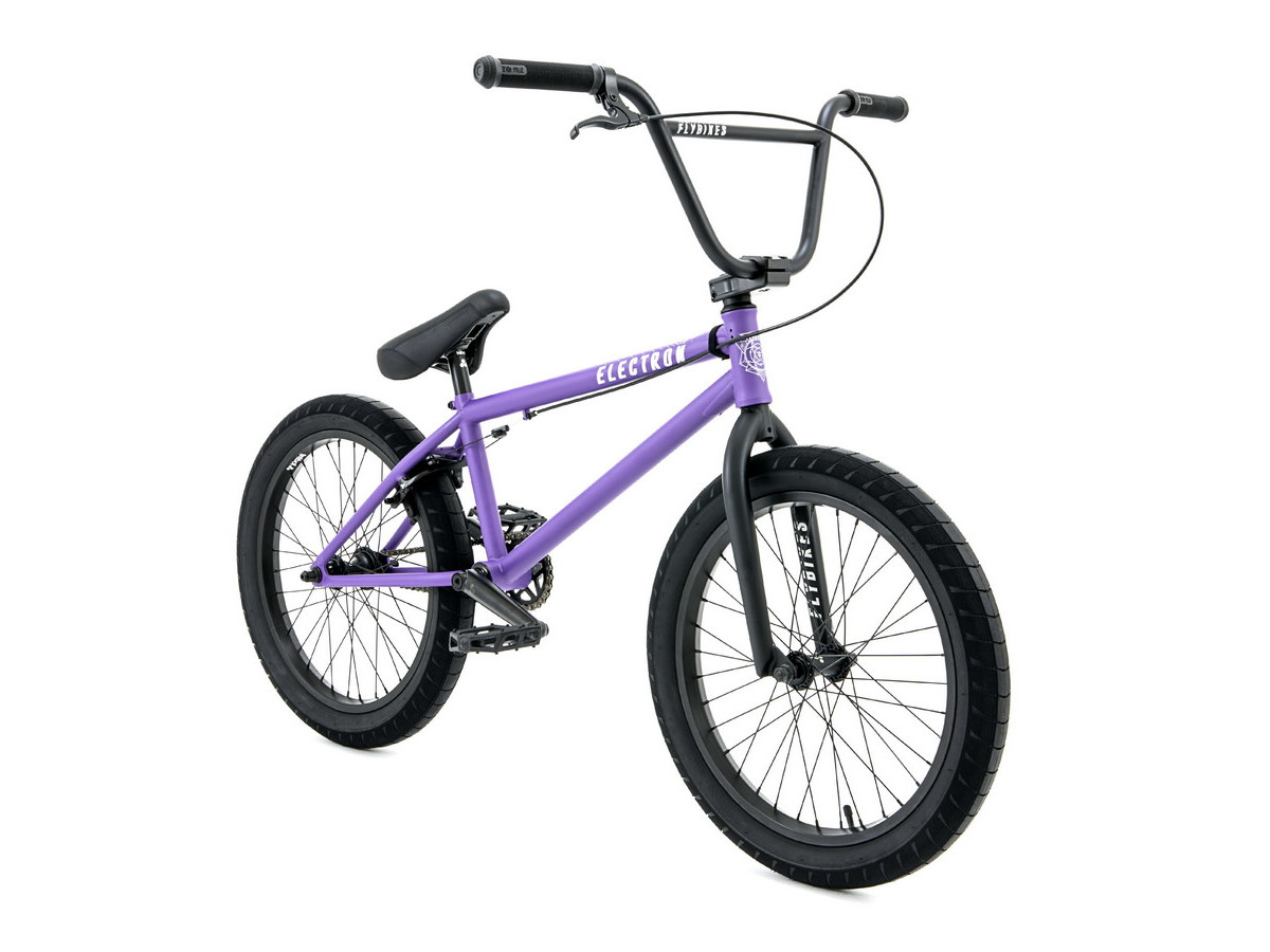 purple bike stem