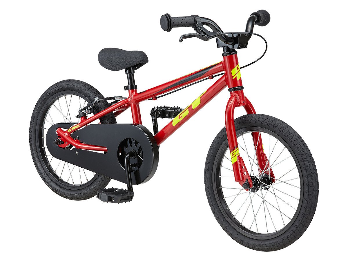 red 16 inch bike