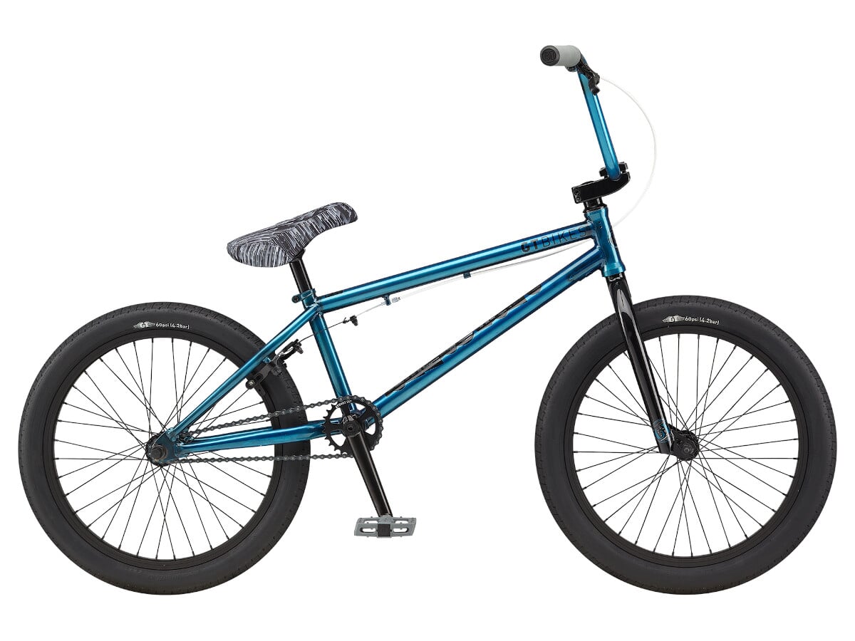 GT Bikes "Performer 20.5" 2021 BMX Bike - Translucent Teal | kunstform