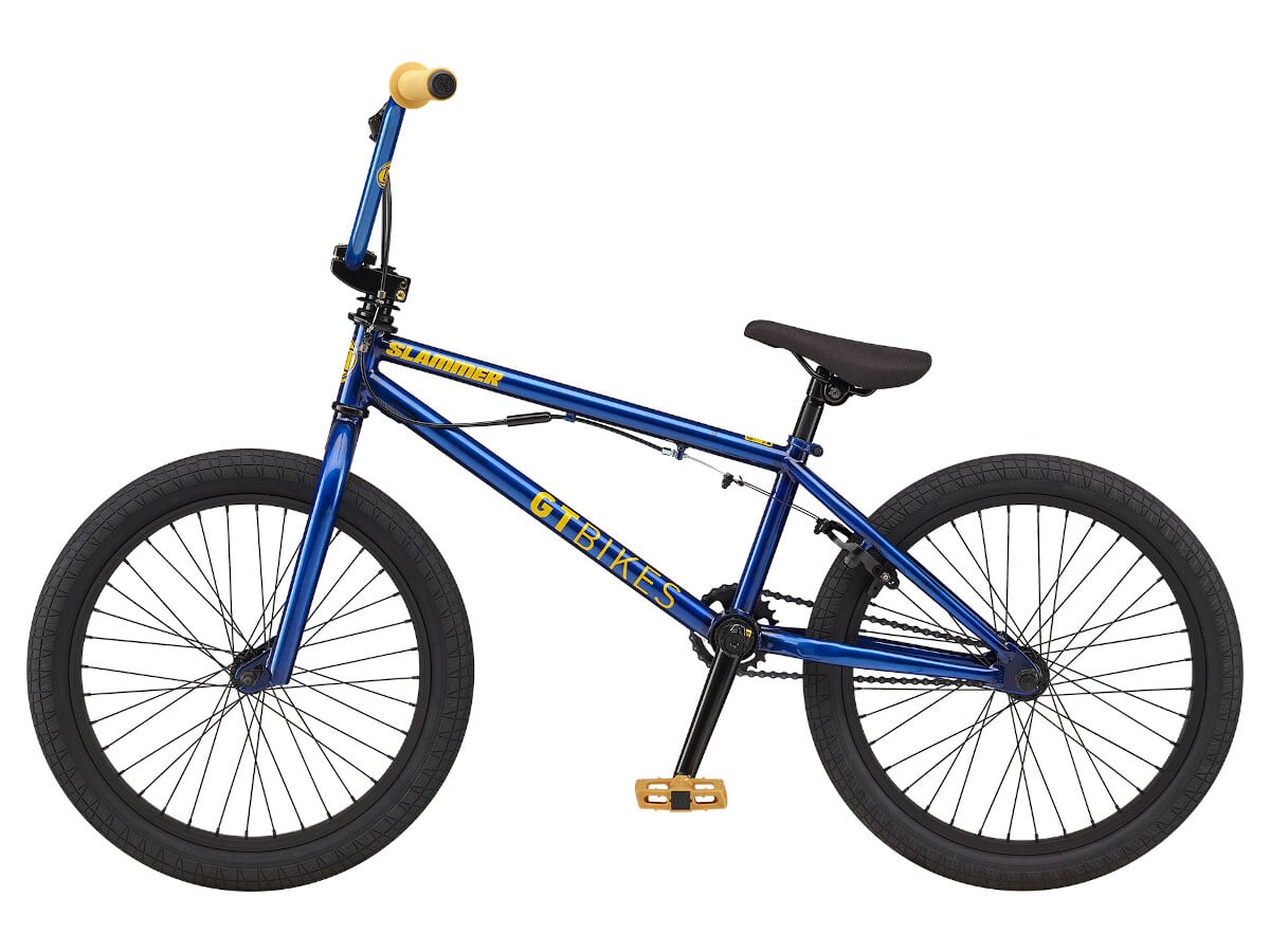 GT Bikes "Slammer" 2021 BMX Rad Electric Blue kunstform BMX Shop
