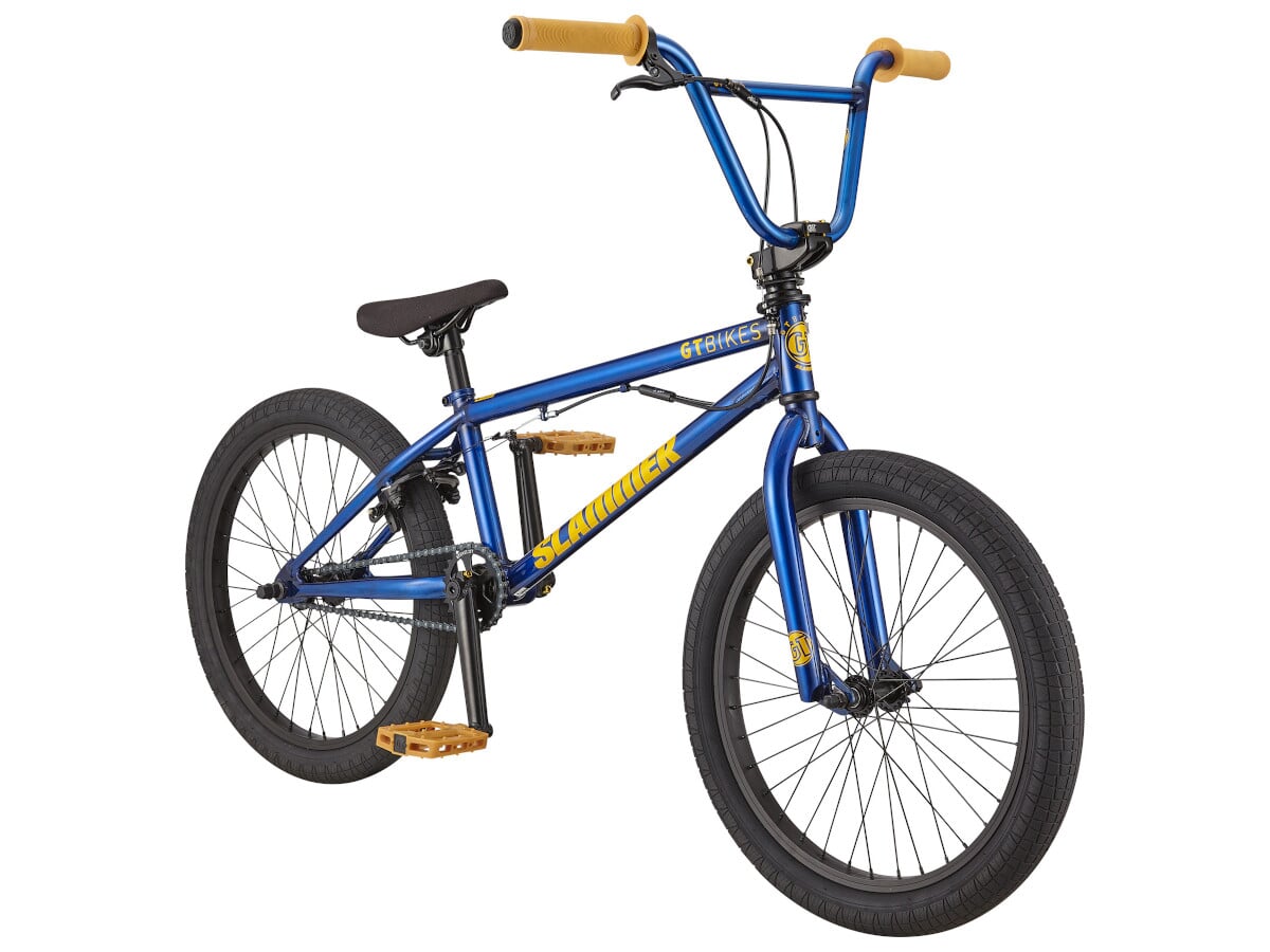 GT Bikes "Slammer" 2021 BMX Rad Electric Blue kunstform BMX Shop