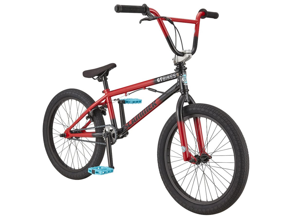 GT Bikes "Slammer" 2021 BMX Rad Red/Black Fade kunstform BMX Shop